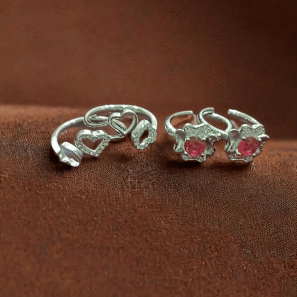 Blossom Bloom Adjustable Ring Trio - Image 7
