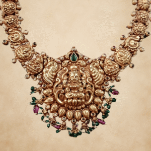 Divine Lakshmi Temple Choker