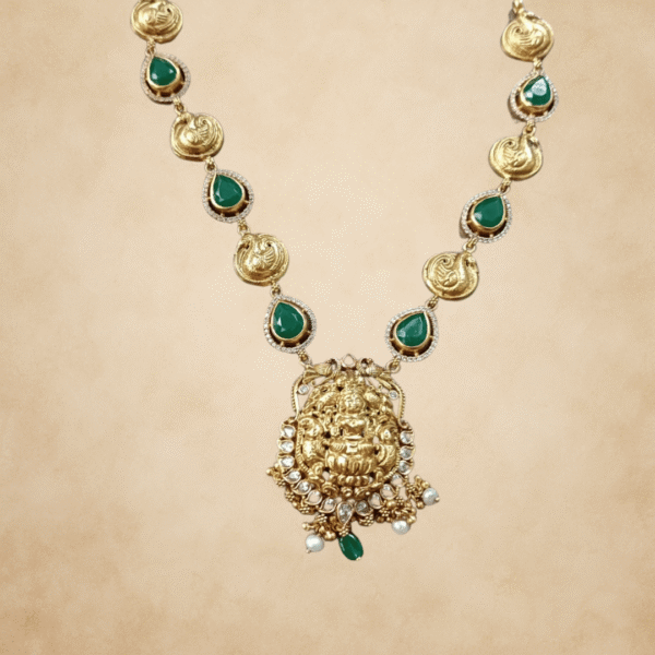 Divya Lakshmi Temple Jewellery Set