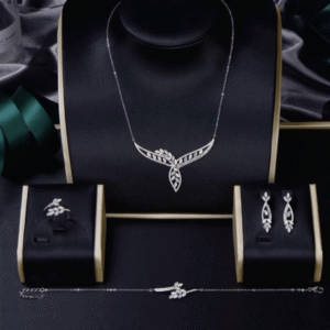 Wings of Grace Diamond Jewelry Set